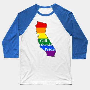 California Pride Baseball T-Shirt